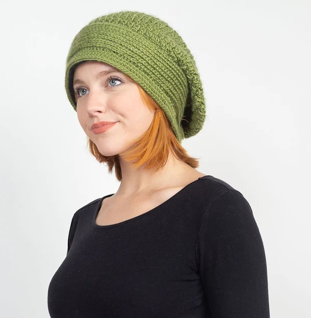 Crocheted Soft Slouchy Beanie | MSIA Store